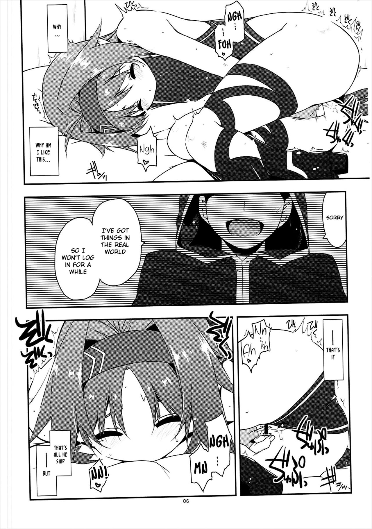 (SC2017 Winter) [Angyadow (Shikei)] Yuuki Ijiri 2 | Toying with Yuuki 2 (Sword Art Online) [English] [葛の寺] page 5 full