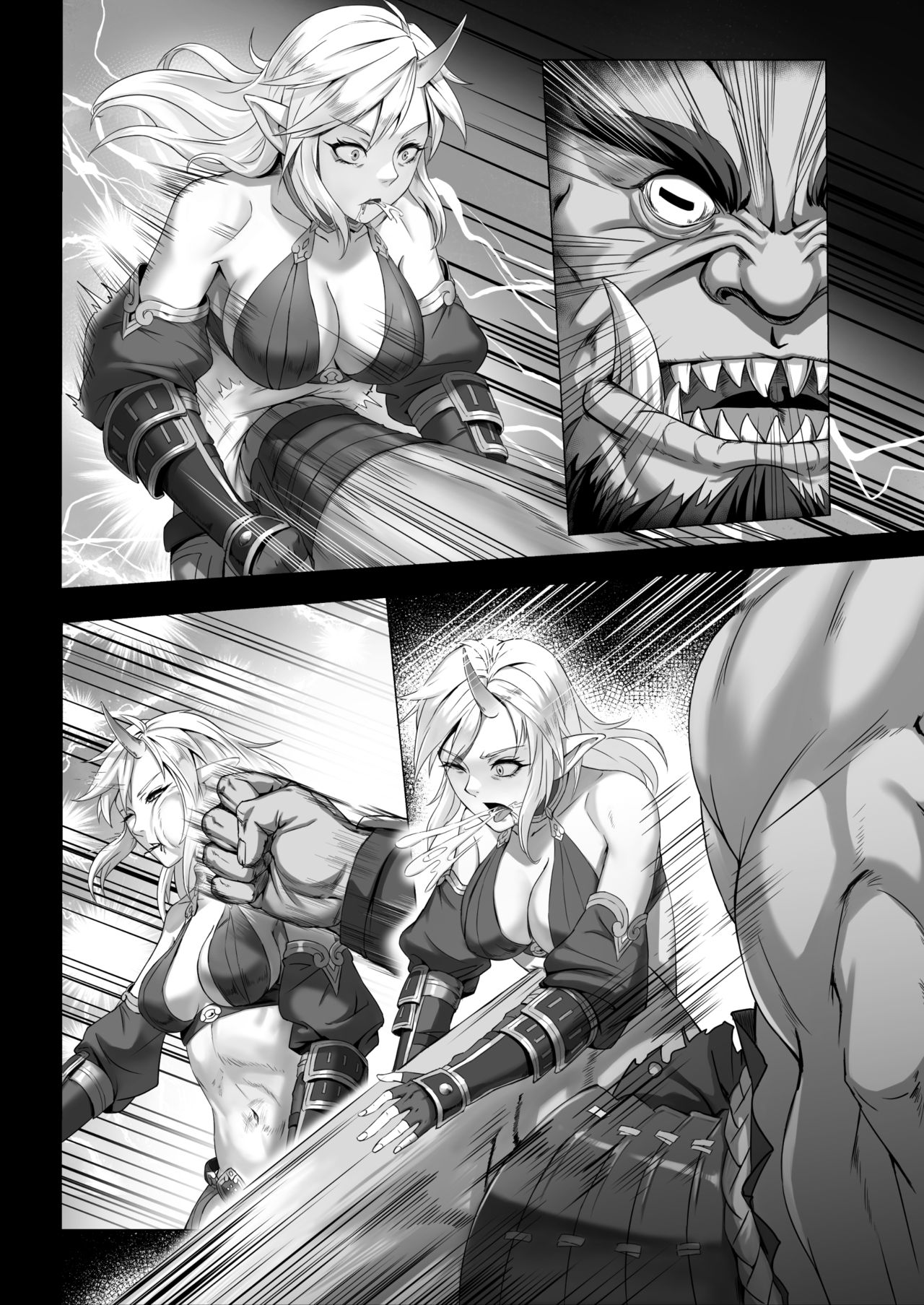 [Seikei Doujin (Yan)] Toubatsu Note Orc Leader Hen [Digital] page 52 full