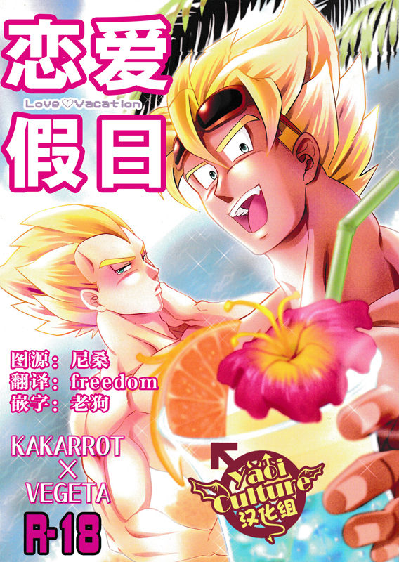 (C86) [Choco-la (Shisui)] Love Vacation | 恋爱假日 (Dragon Ball) [Chinese] [Yaoi Culture汉化组] page 1 full