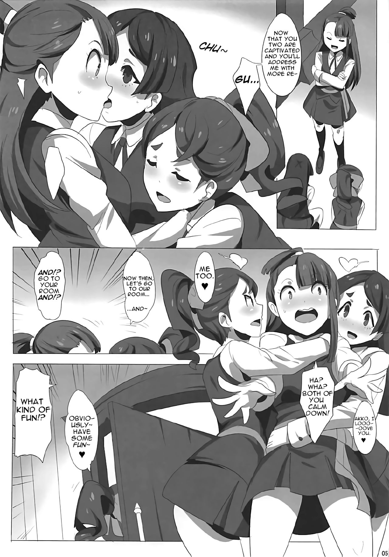 [Magukappu (Magukappu)] Dai Akko (Little Witch Academia) [English] page 5 full