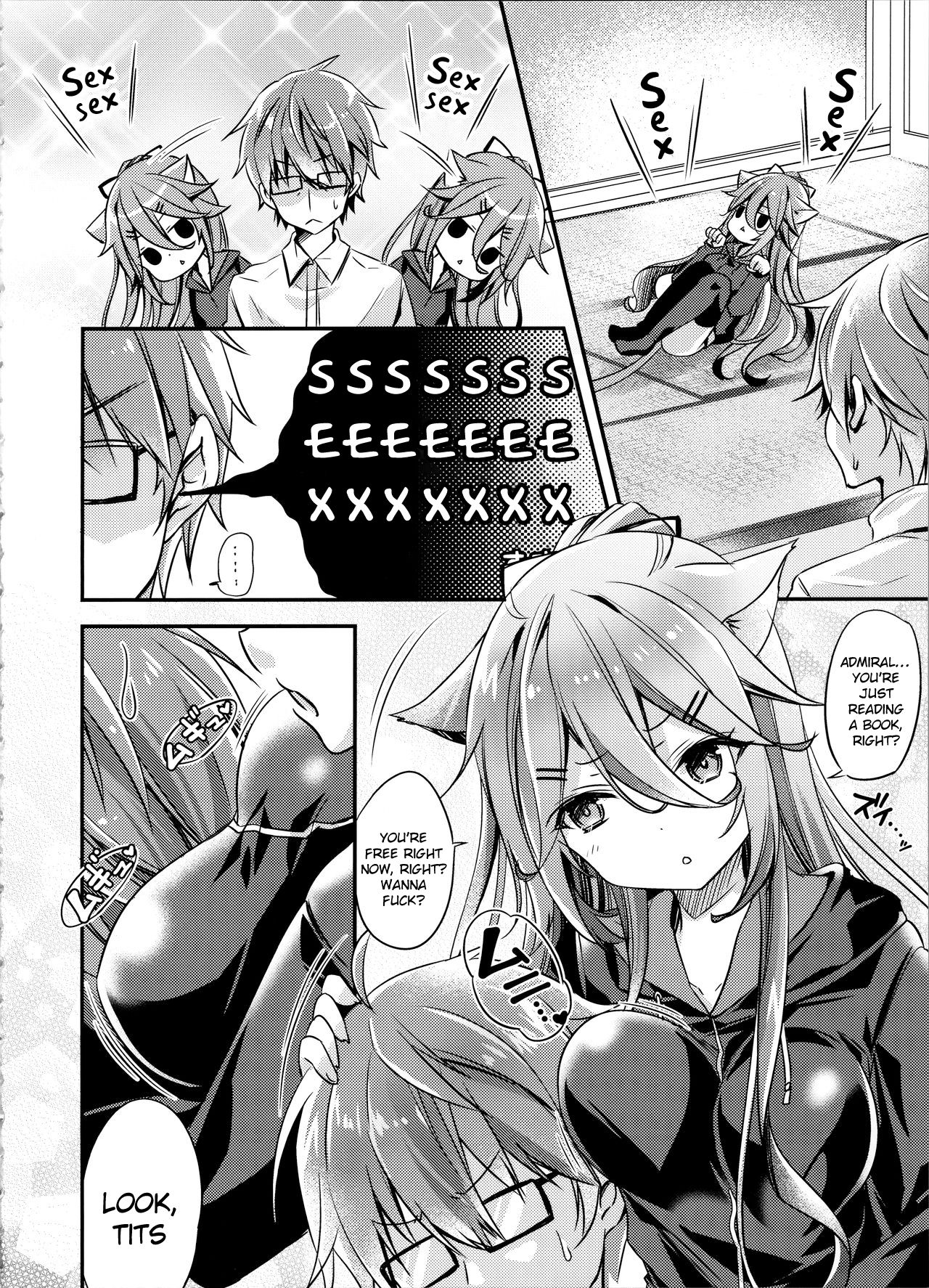 (C97) [SANDAN (Kurun)] Yamakaze Nyanko wa Gaman ga Dekinai (Kantai Collection -KanColle-) [English] [GDS & ZTS] page 6 full