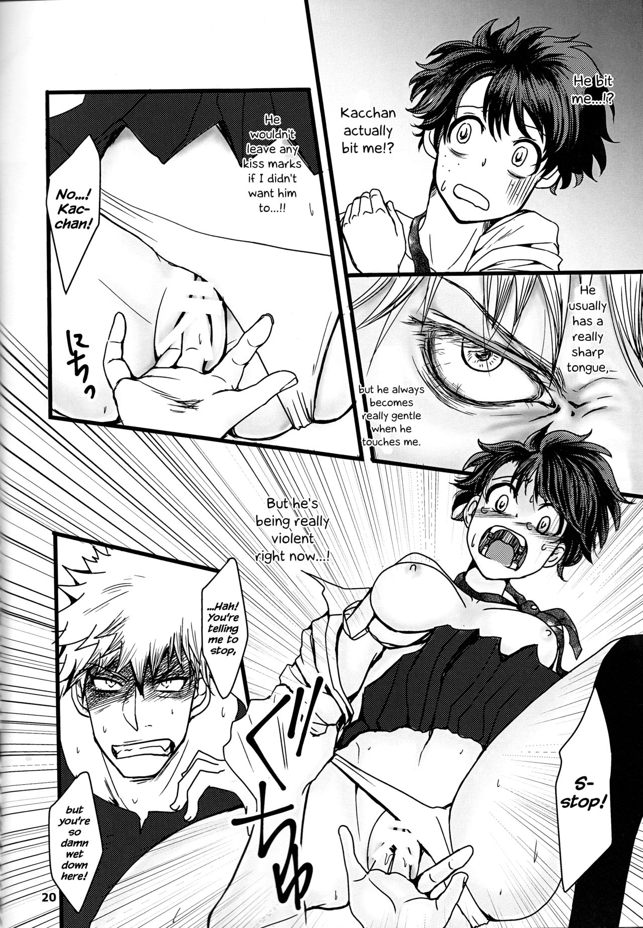 (C91) [cacho*cacho (Morihisa Iku)] Super Darling Bakugou Katsuki (Boku no Hero Academia) [English] {Hennojin} page 21 full