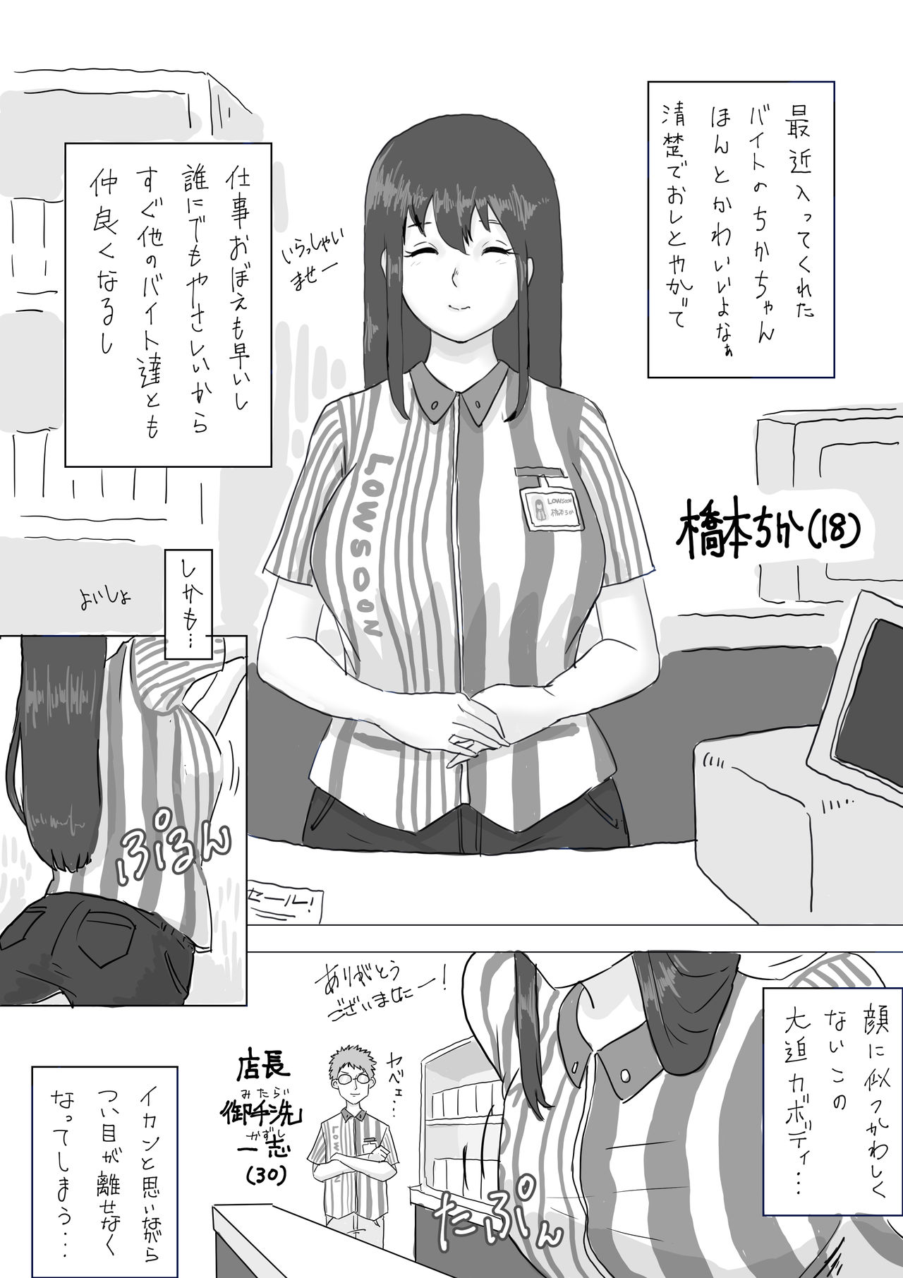 [hoihoi] Seisokei Bitch Chika-chan no Arbeit Manga page 2 full