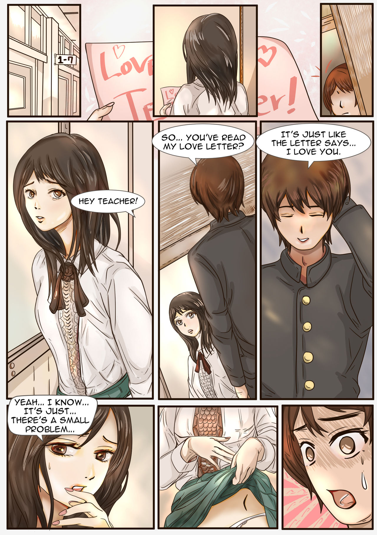 Love..letter (愛...女装敎師) page 2 full
