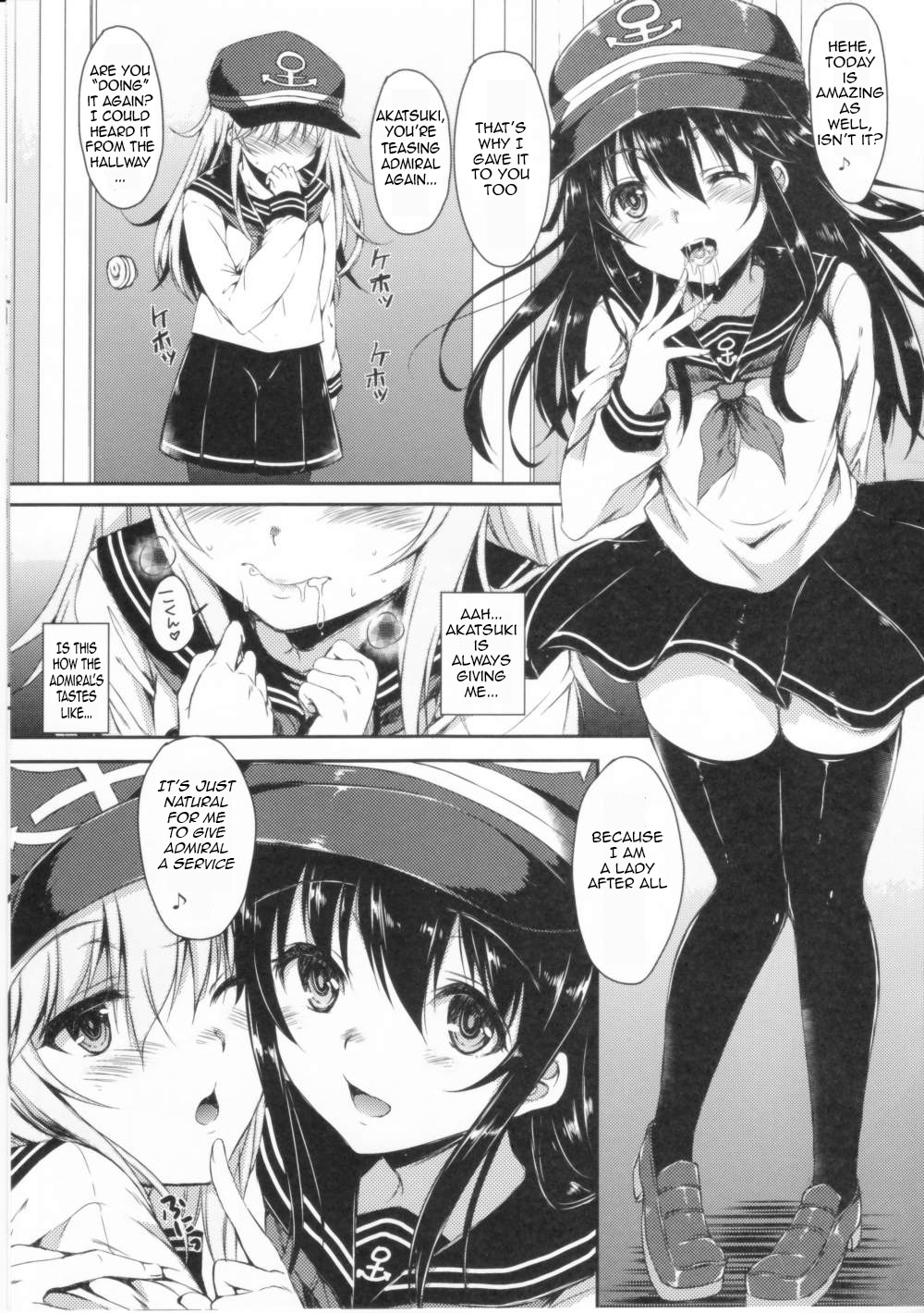 (C85) [Nanatsugumi (Nanamiya Tsugumi)] Akatsuki-gata Collection (Kantai Collection -KanColle-) [English] [Rozett] page 4 full