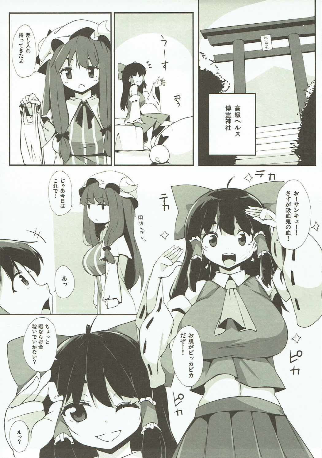 (Reitaisai 14) [Raiden Labo (Raiden)] PacheHeal (Touhou Project) page 4 full