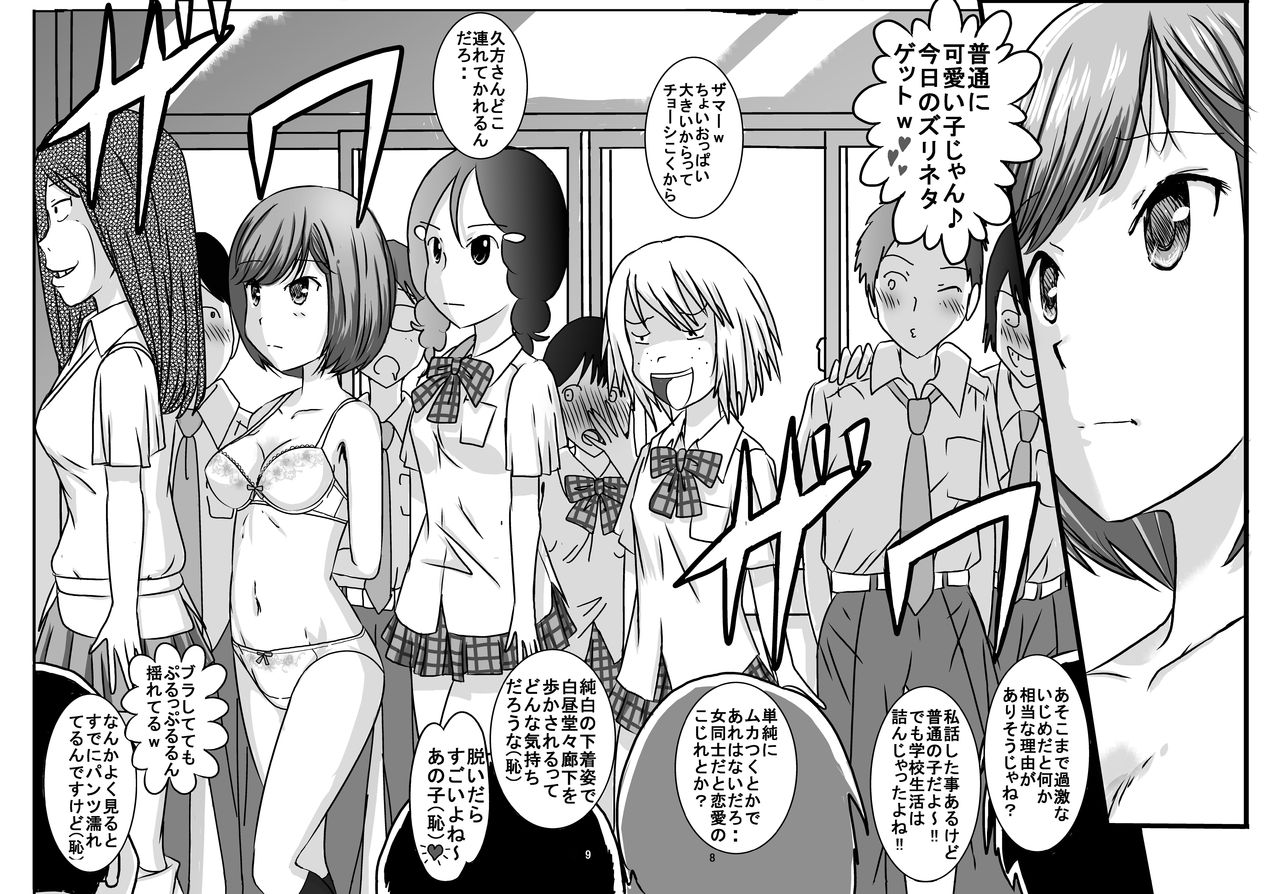 [Dressblackheulee (BlackBaka)] Zenra Ijimerarekko-san no Nichijou [Digital] page 8 full