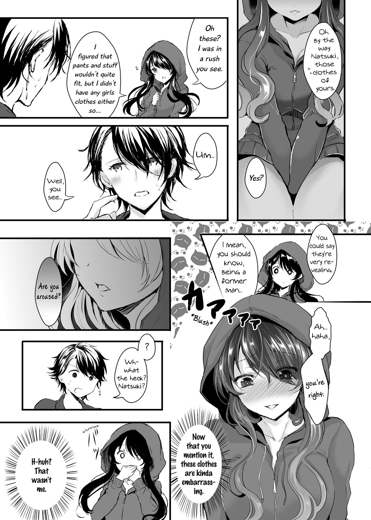 [Chirimozuku Cha (Aji Pontarou)] Otsukaresama desu Nyotaika-chan! | The Possessed Genderbender-chan! [English] [Digital] page 11 full