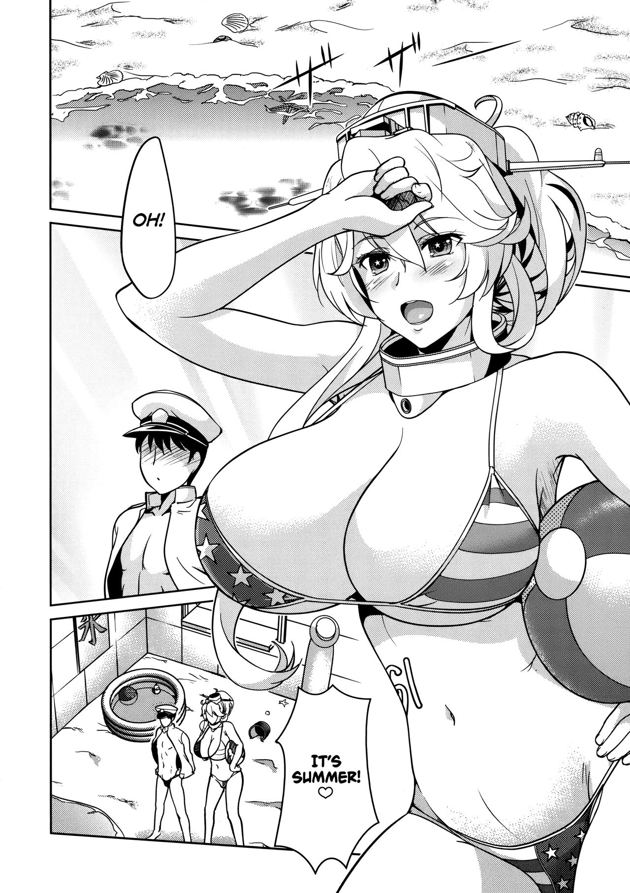 (C92) [Obsidian Order (Shoda Norihiro)] Iowant 2!! (Kantai Collection -KanColle-) [English] =The Lost Light + mrwayne= page 3 full