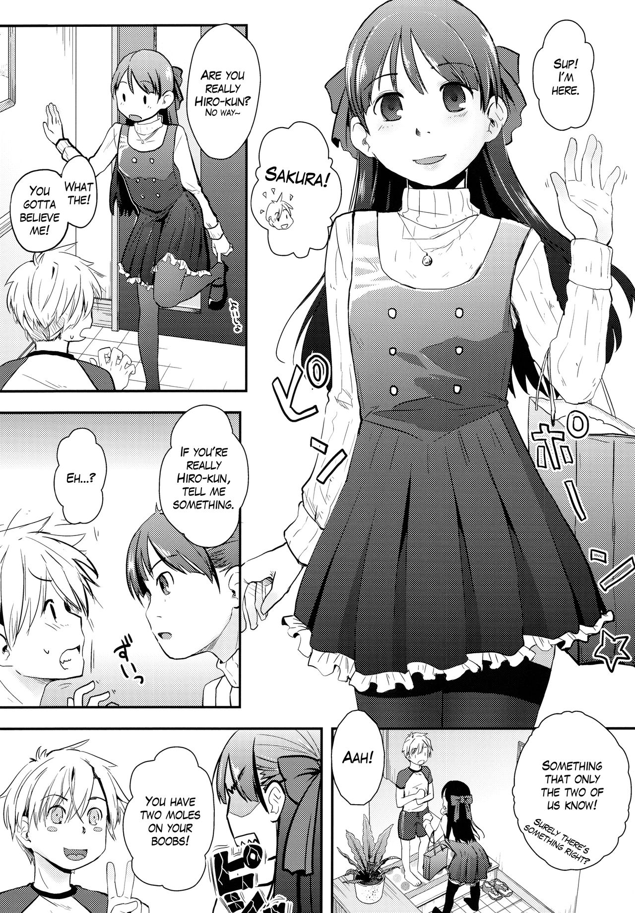 (C88) [Tsumasaki Label (Hidari Kagetora)] Ore ga Nyotaika shitara Kanojo ga Do-S ni natta Ken ni Tsuite [English] page 5 full