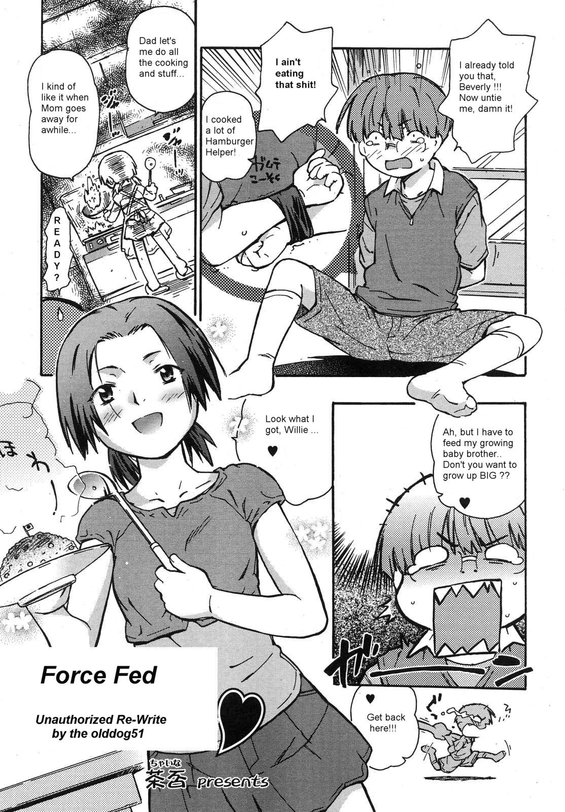 Force Fed [English] [Rewrite] [olddog51] page 1 full
