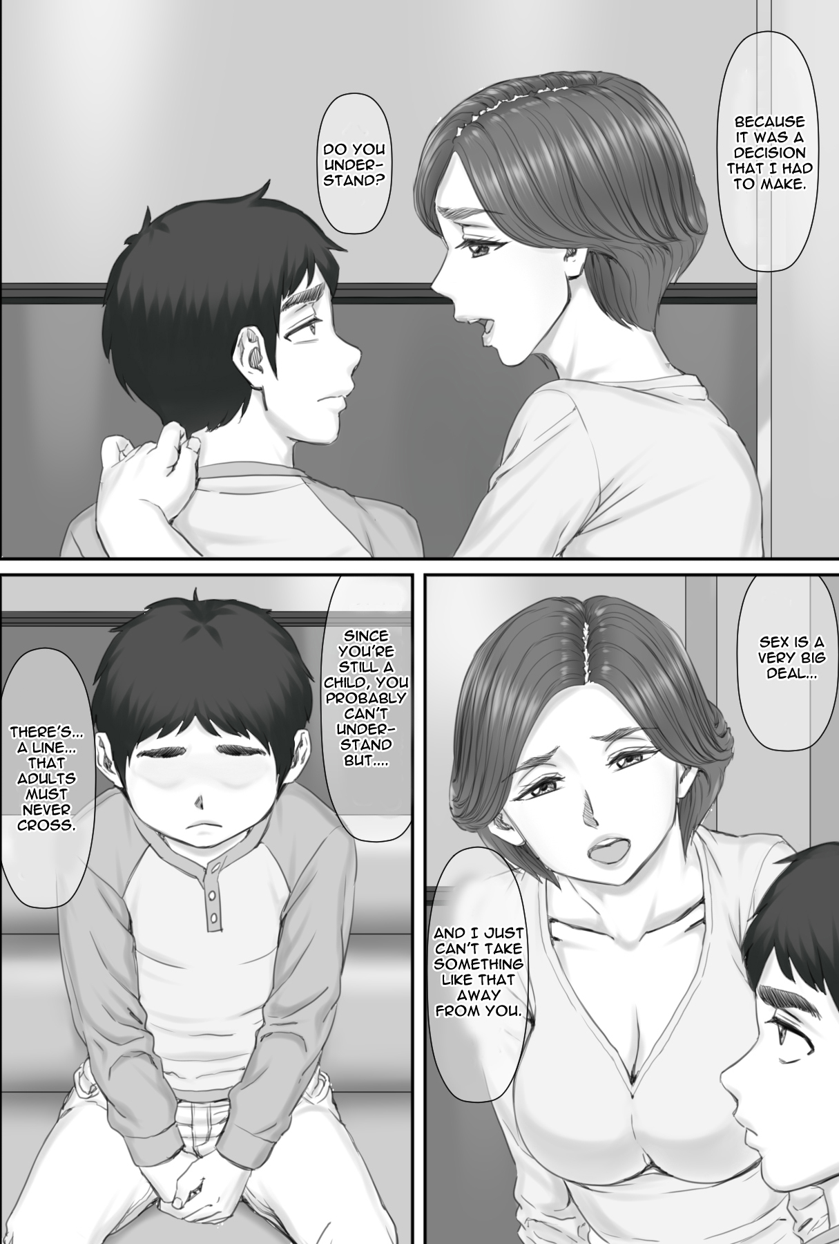 [Ponkotsu Damashii] Boku no Kanojo wa 40-sai no Hitozuma de Mama no Tomodachi | My Girlfriend is my mom's friend - A 40 year old housewife [English] [Jashinslayer] page 46 full