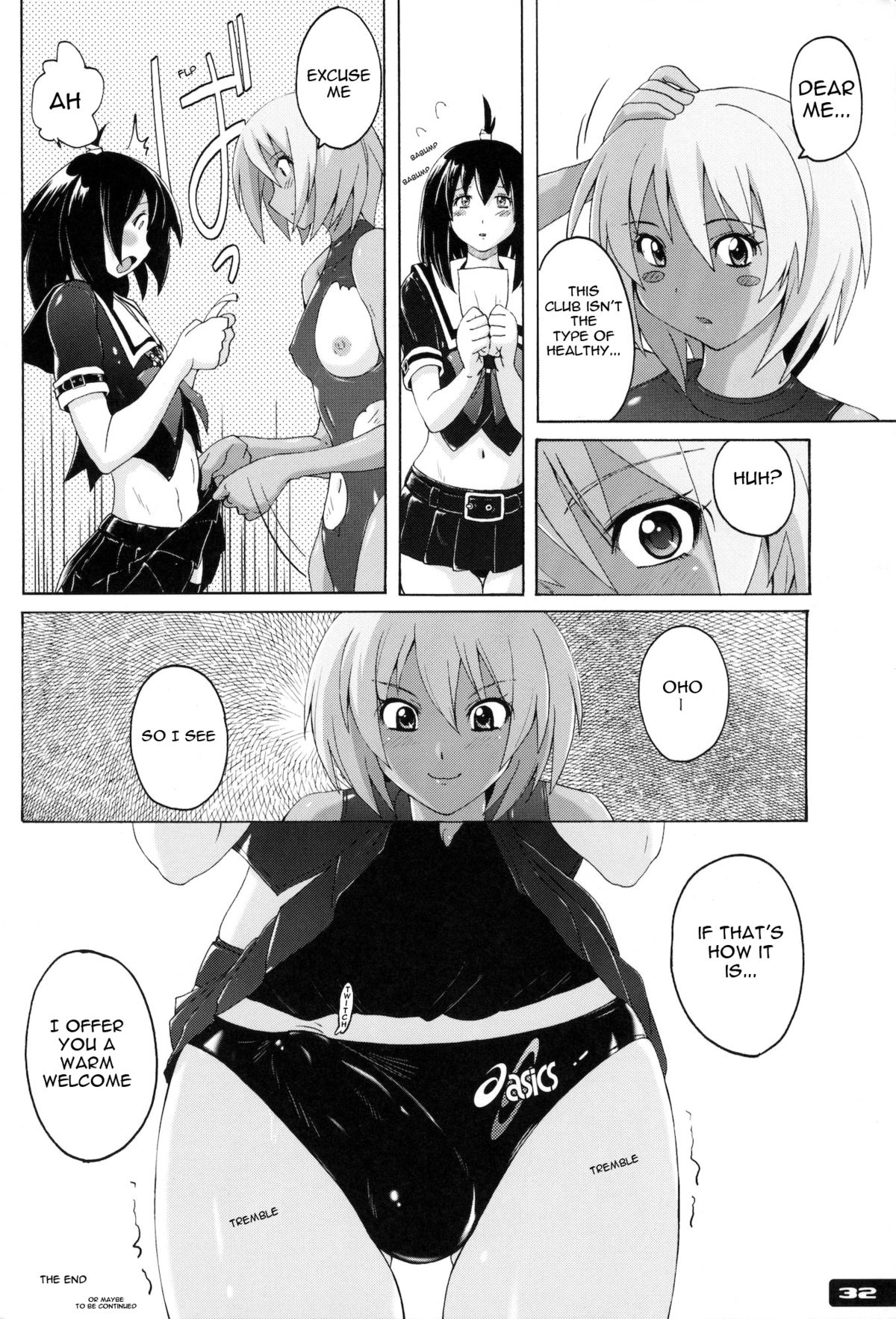 (C79) [Nyanko Batake (Murasaki Nyaa)] Pitapita Kyouei Mizugi EX01 (Original) [English] [Ayane] page 31 full