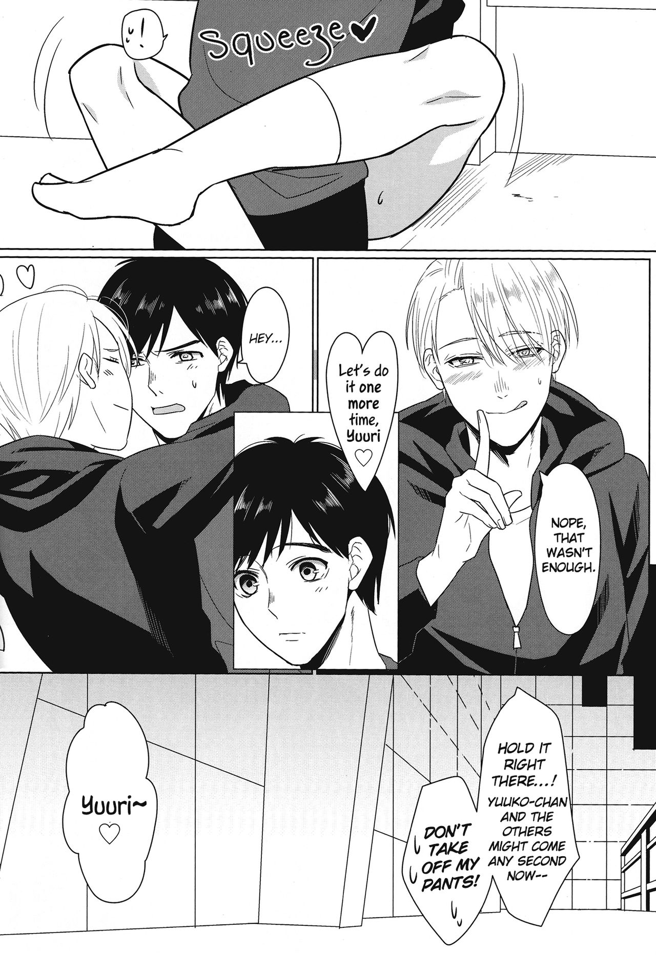 [SUPER COMIC CITY 26] [Pinthiku (Terere)] Netsujou usagi no nadame kata to wa (Yuri!! on Ice) [English] page 18 full