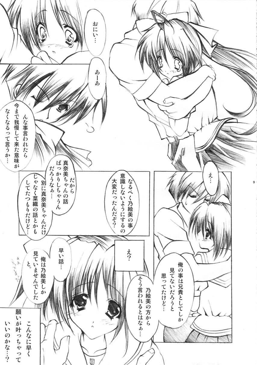 [Fukunoren (Yukiwo)] katharsis (With You ~Mitsumete Itai~) page 8 full