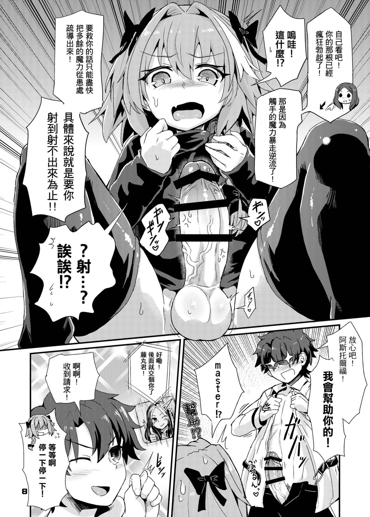 [Konnyaku Nabe (magifuro Konnyaku)] Trap of Astolfo (Fate/Grand Order) [Chinese] [沒有漢化] [Digital] page 9 full