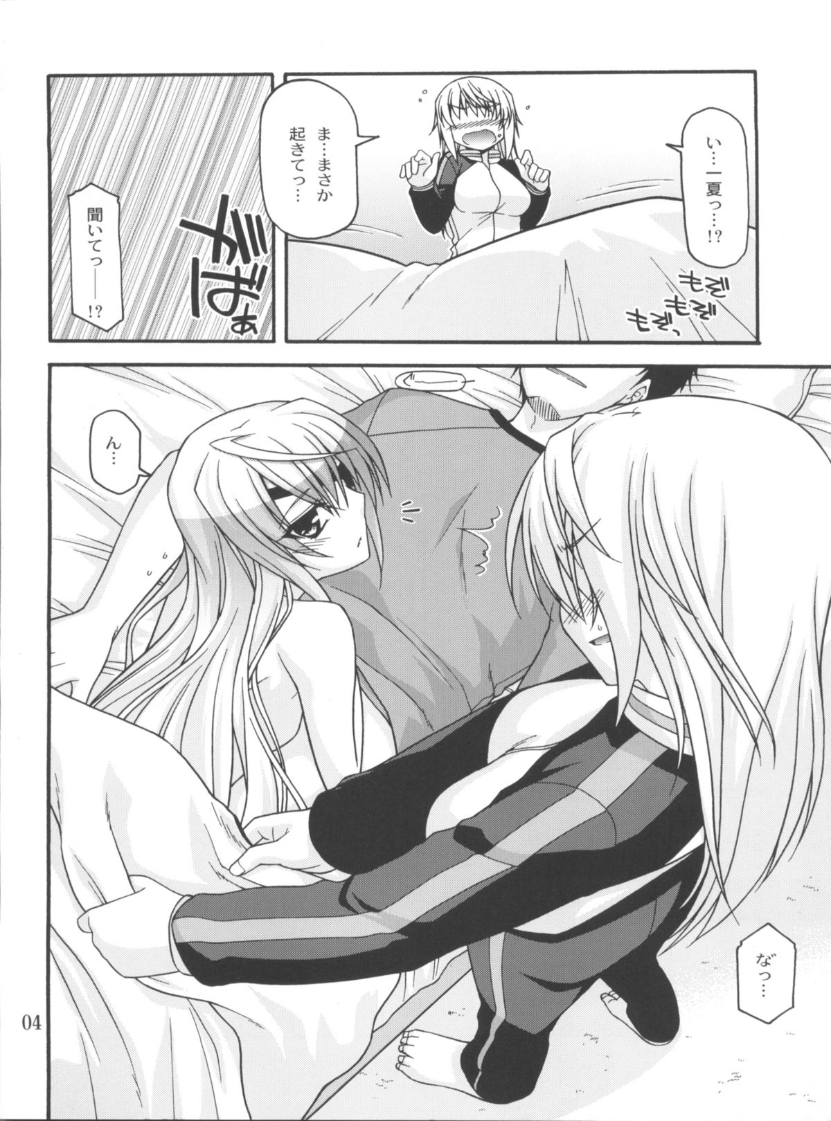 (COMIC1☆5) [CRIMSON GROUND (Miyashiro Sousuke)] Schwarzer Rafale (Infinite Stratos) page 3 full