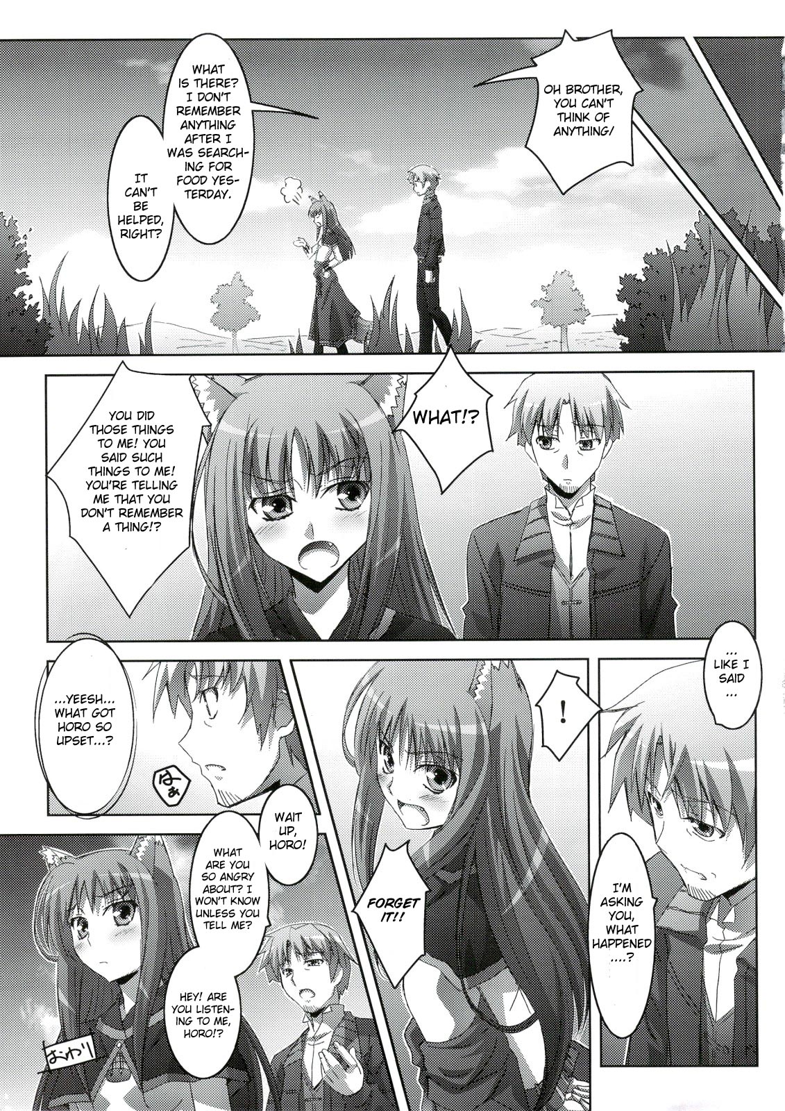 (C74) [Mahirutei (Izumi Mahiru)] Horon Hororon (Ookami to Koushinryou [Spice and Wolf]) [English] page 26 full