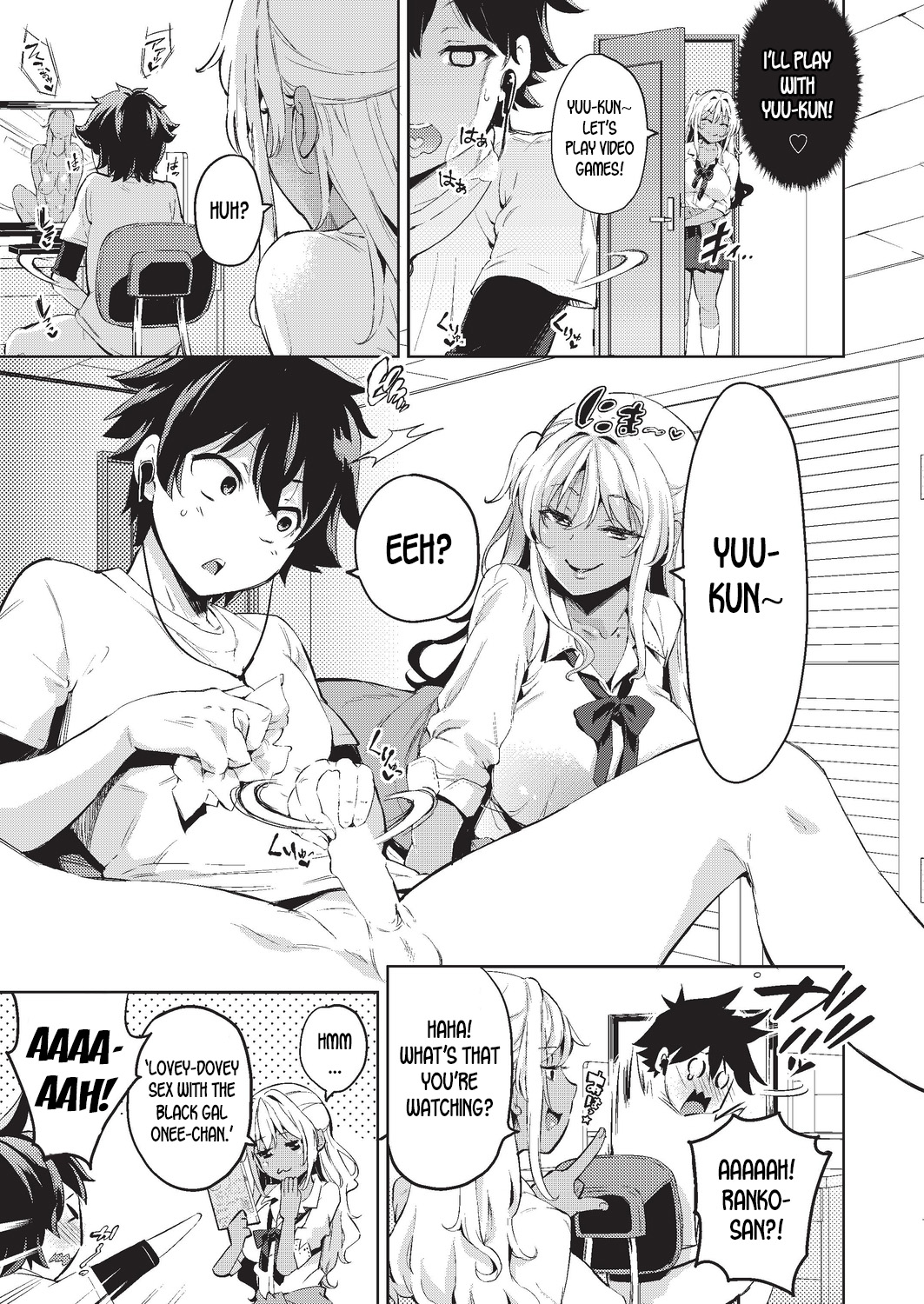 [Musenmai] Doutei Ochinchin ni Katenakatta Kuro Gal | The Black Gal Who Can't Win Against the Virgin Dick (COMIC AUN 2019-06) [English] [desudesu] [Digital] page 5 full