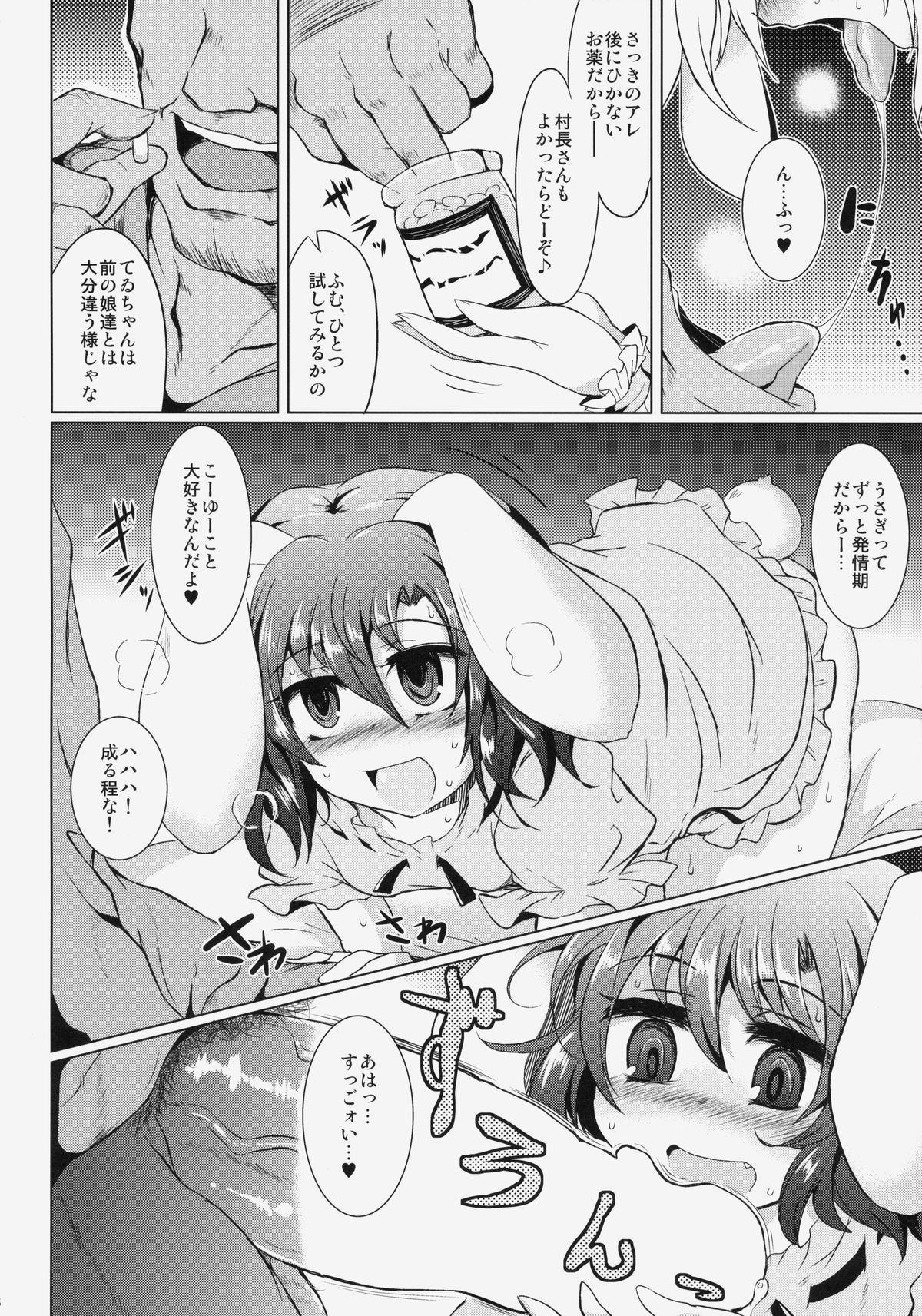 (C86) [MegaSoundOrchestra (Sanwaribiki)] Gensou Enkou -Inaba- (Touhou Project) page 7 full