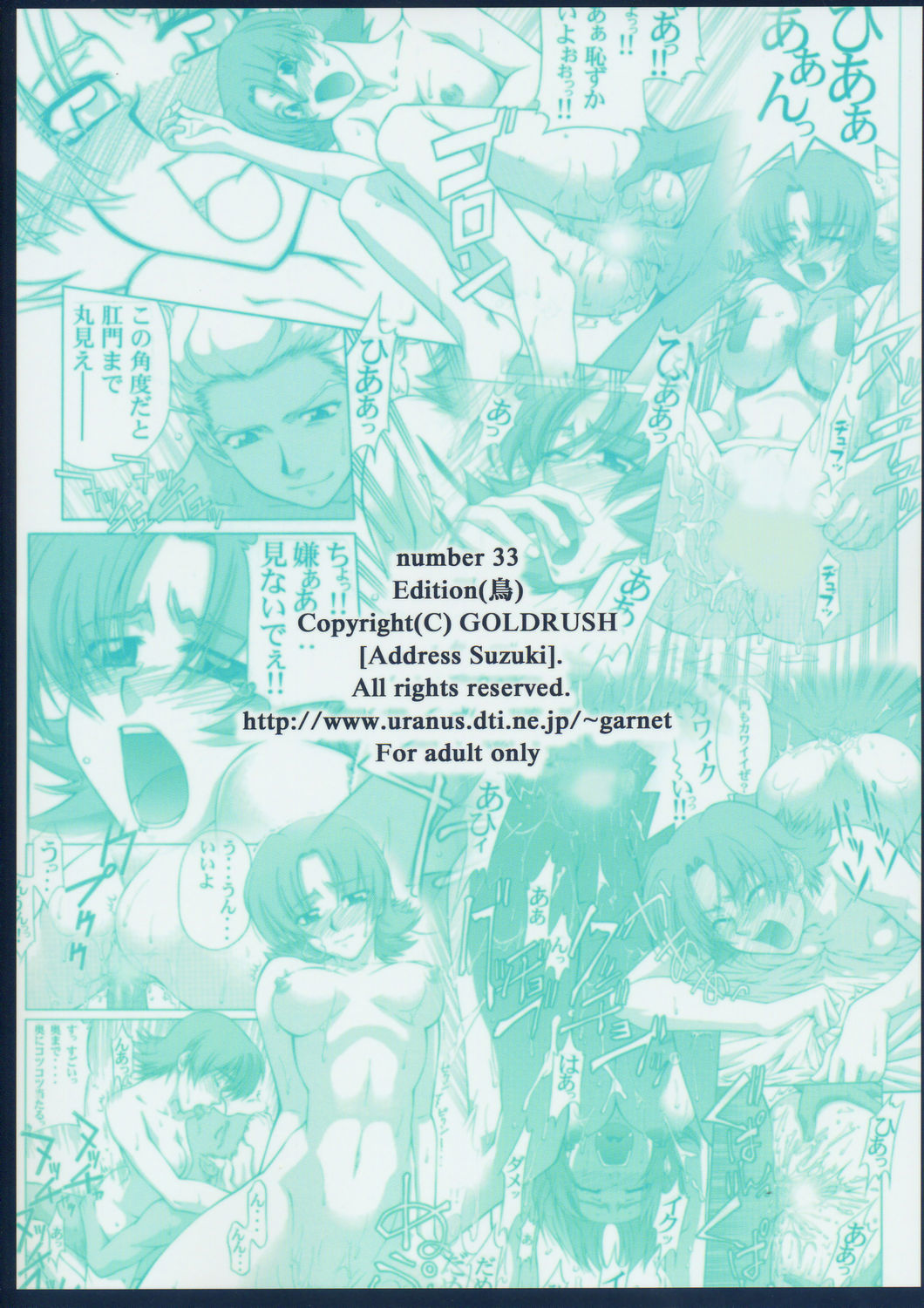 (C66) [GOLD RUSH (Suzuki Address)] Edition (Tori) (Gundam SEED) page 34 full
