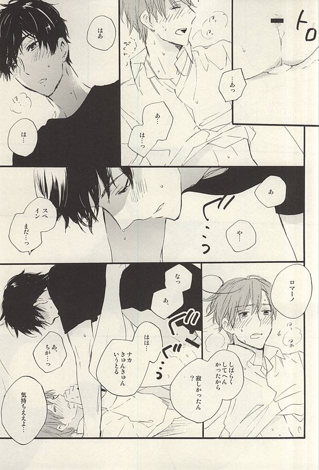 (SUPER24) [Rossie (Haruori)] Yasashiku Hodoite (Axis Powers Hetalia) page 20 full