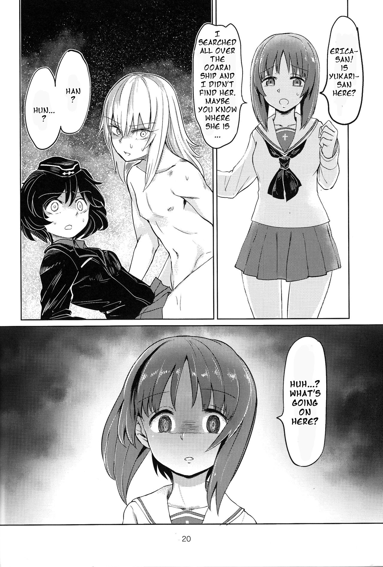 (C90) [Yakitate Jamaica (Aomushi)] Itsumi-kun to Akiyama-san | Itsumi-kun and Akiyama-san (Girls und Panzer) [English] [Futackerman] page 19 full