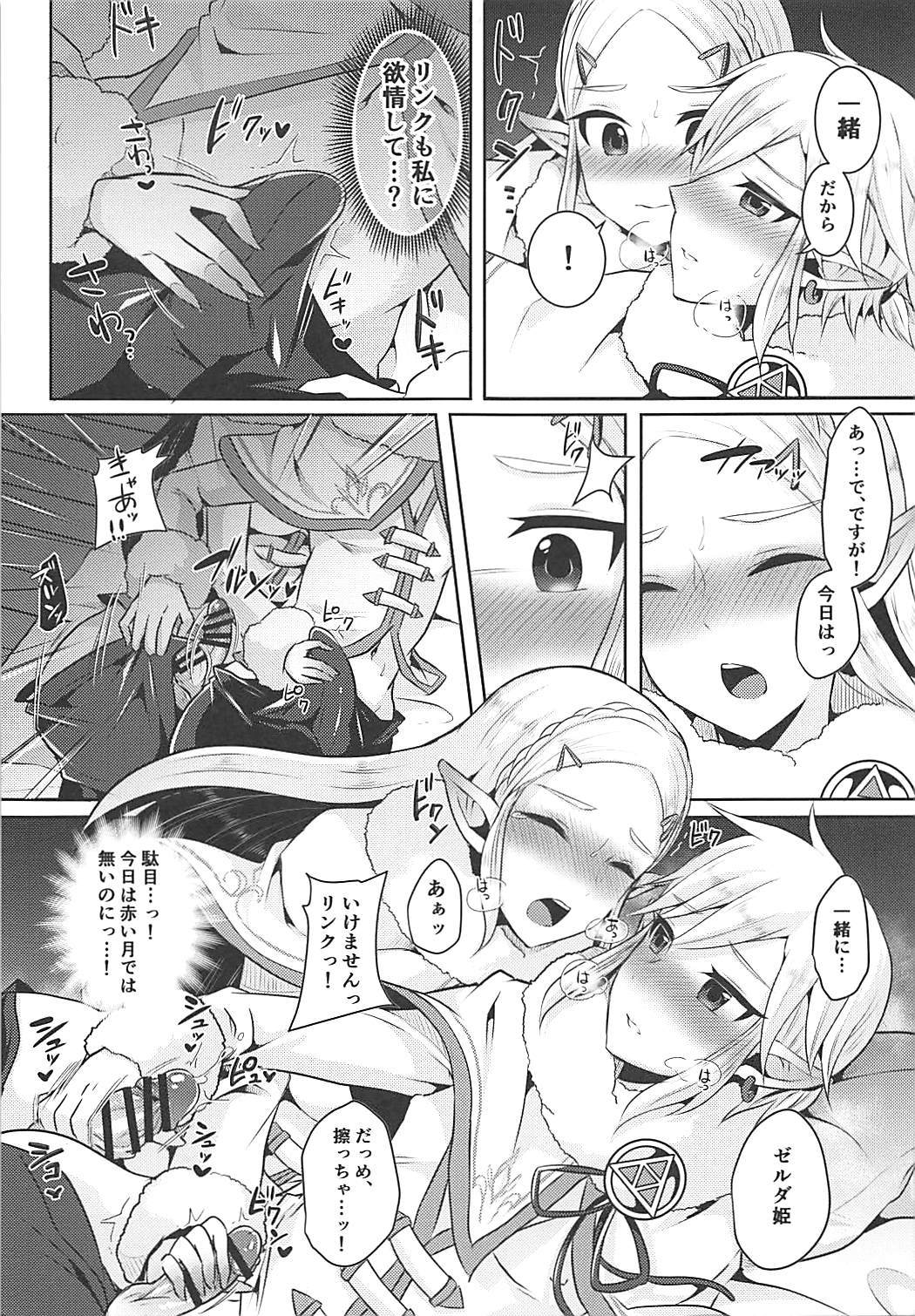 (Futaket 14) [Maltese (Runrun)] Fuyu no Netsu to Futari no Himitsu (The Legend of Zelda: Breath of the Wild) page 8 full