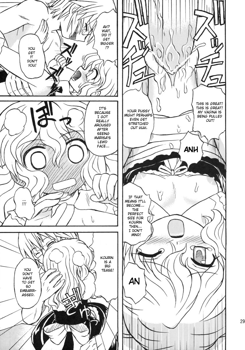 [Takakuya (Takaku Toshihiko)] Koristic Violence (Touhou Project) [English] page 29 full