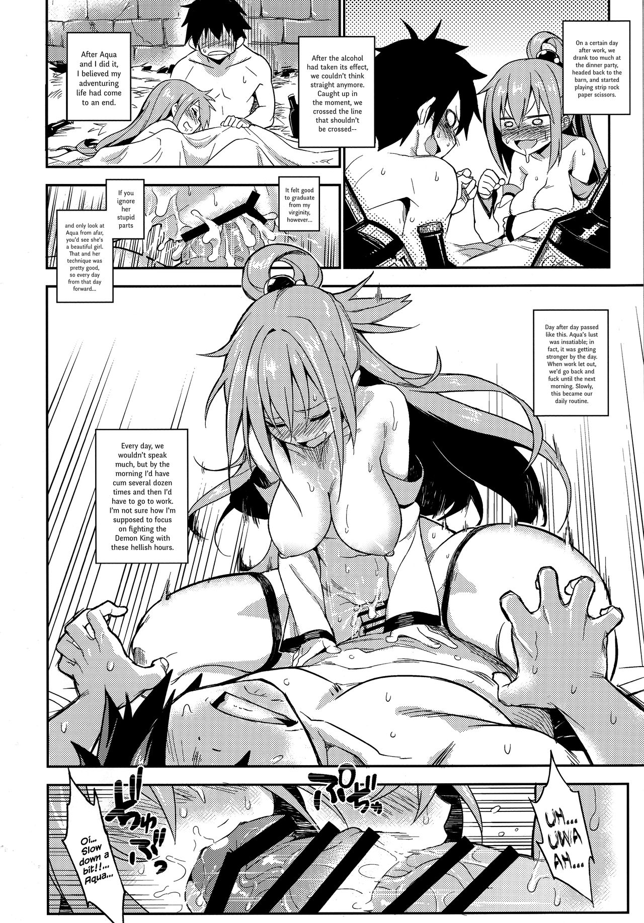 (C90) [TRY&Hougen Futari Shakai (Hougen)] Kono Subarashii Sekai ni Teisou o!! (Kono Subarashii Sekai ni Syukufuku o!) [English] {Hennojin} page 5 full