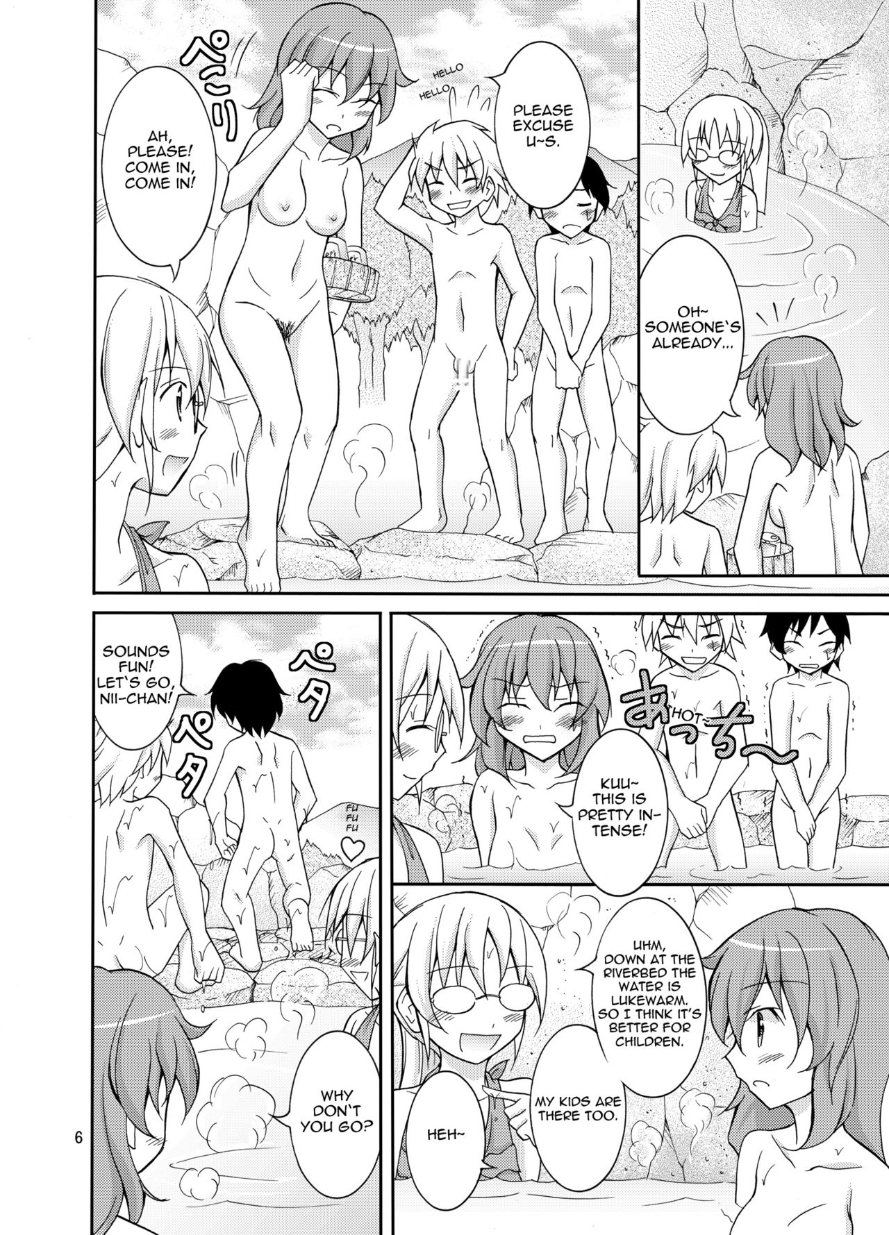 [Nihon Dandy (Matsuno Susumu)] Dokidoki! Hikyou Onsen | Dokidoki! Secluded Hot Spring [English] [Digital] page 6 full