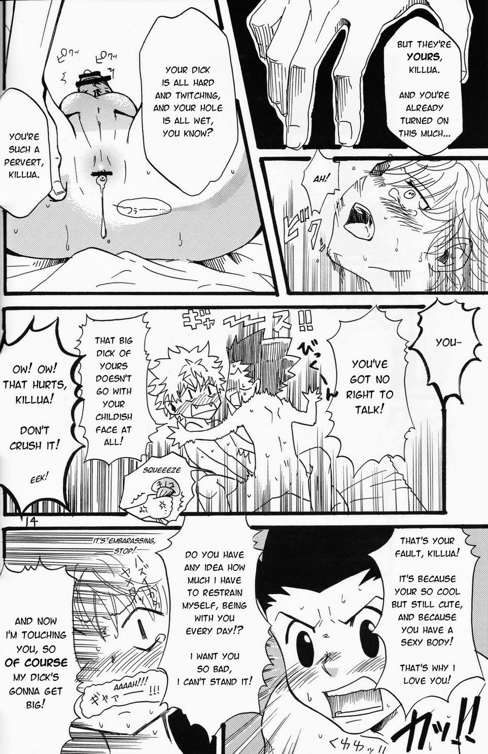 (SPARK9) [Amanojaku. (Sakichi)] Kimi, Omoi | Thinking of You (Hunter x Hunter) [English] [HXH-Doujinshilivejournal] page 14 full