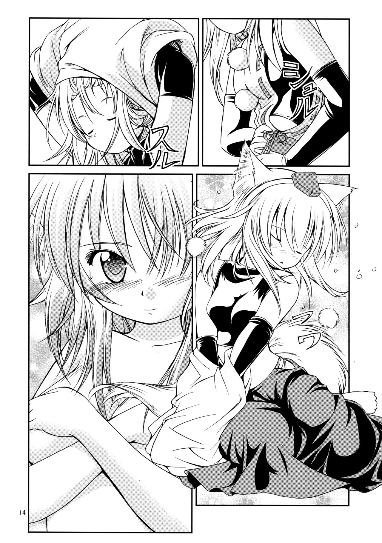 (C79) [Utsusemi Shuu (Semino Yuu)] Sanbidan (Touhou Project) page 14 full