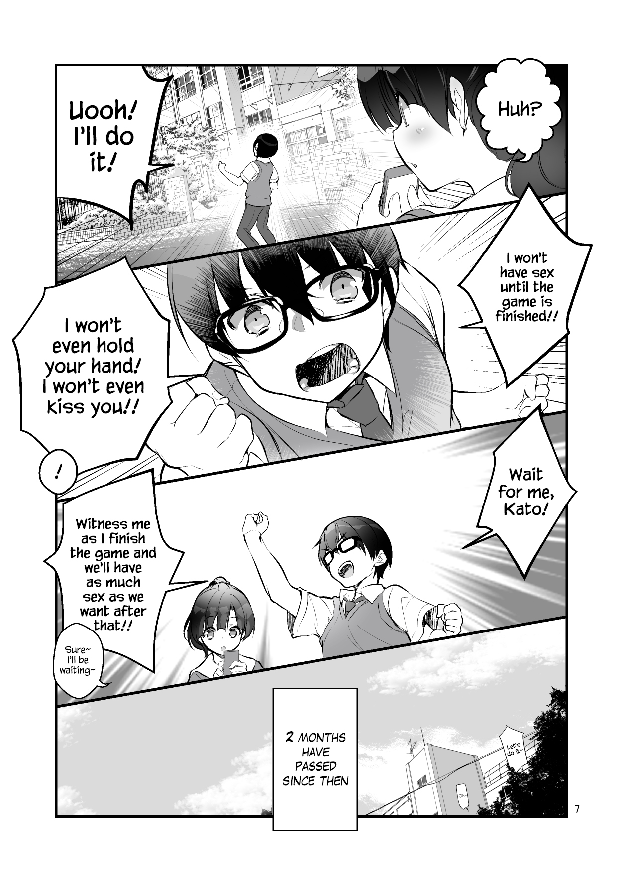 [A-WALKs (Fujishima Sei1go)] Futsukano wa Wotakare no Megane o Toru. 2 (Saenai Heroine no Sodatekata) [English] {Hennojin} [Digital] page 7 full