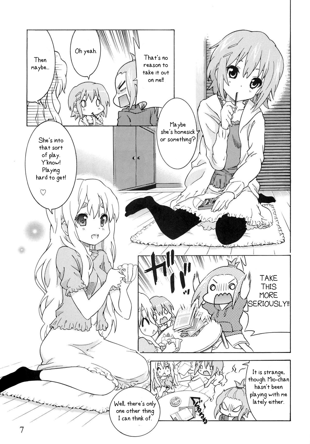 [Umihan (Ootsuka Shirou)] YURI-ON! #2 Kosokoso Mio-chan! (K-ON!) [English] page 6 full