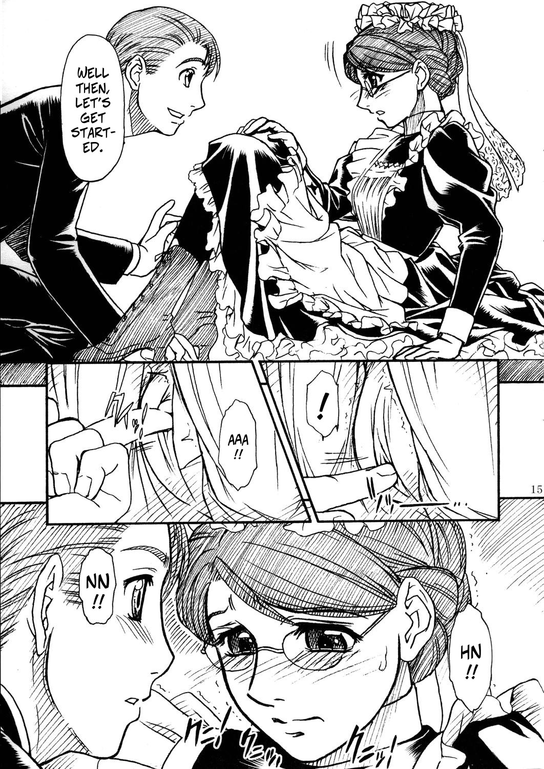 (C68) [MEKONGDELTA & DELTAFORCE (Route39, Zenki)] Unforgotten (Eikoku Koi Monogatari Emma) [English] [Decensored] page 14 full