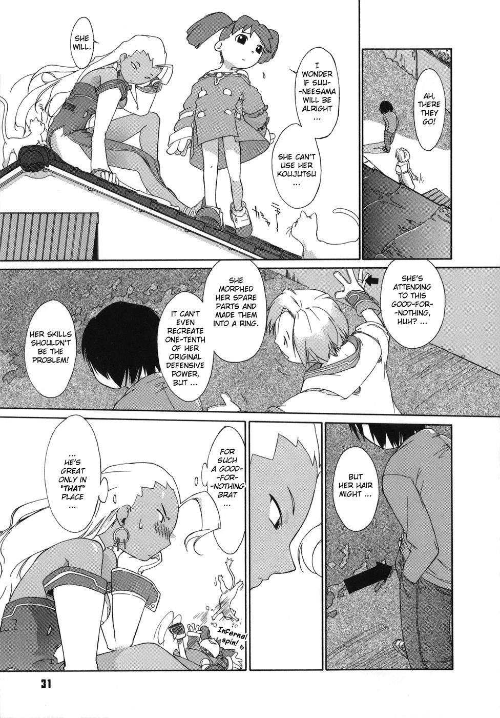 [Ash Yokoshima] 3 Angels Short [English] page 31 full