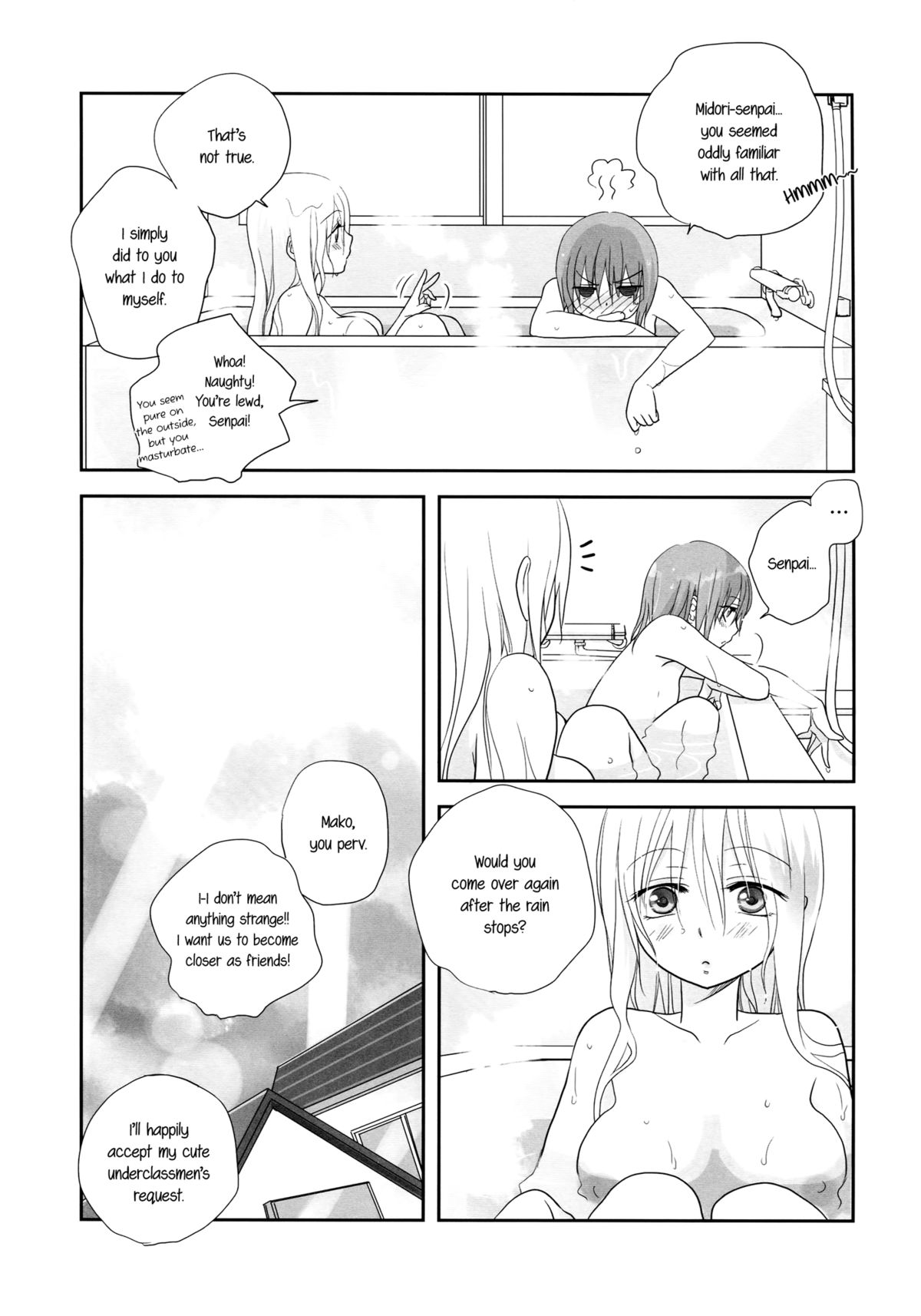 (C78) [GracheGrache (Minase Ruruu)] Toriame | A Passing Shower [English] [Yuri-ism] page 24 full