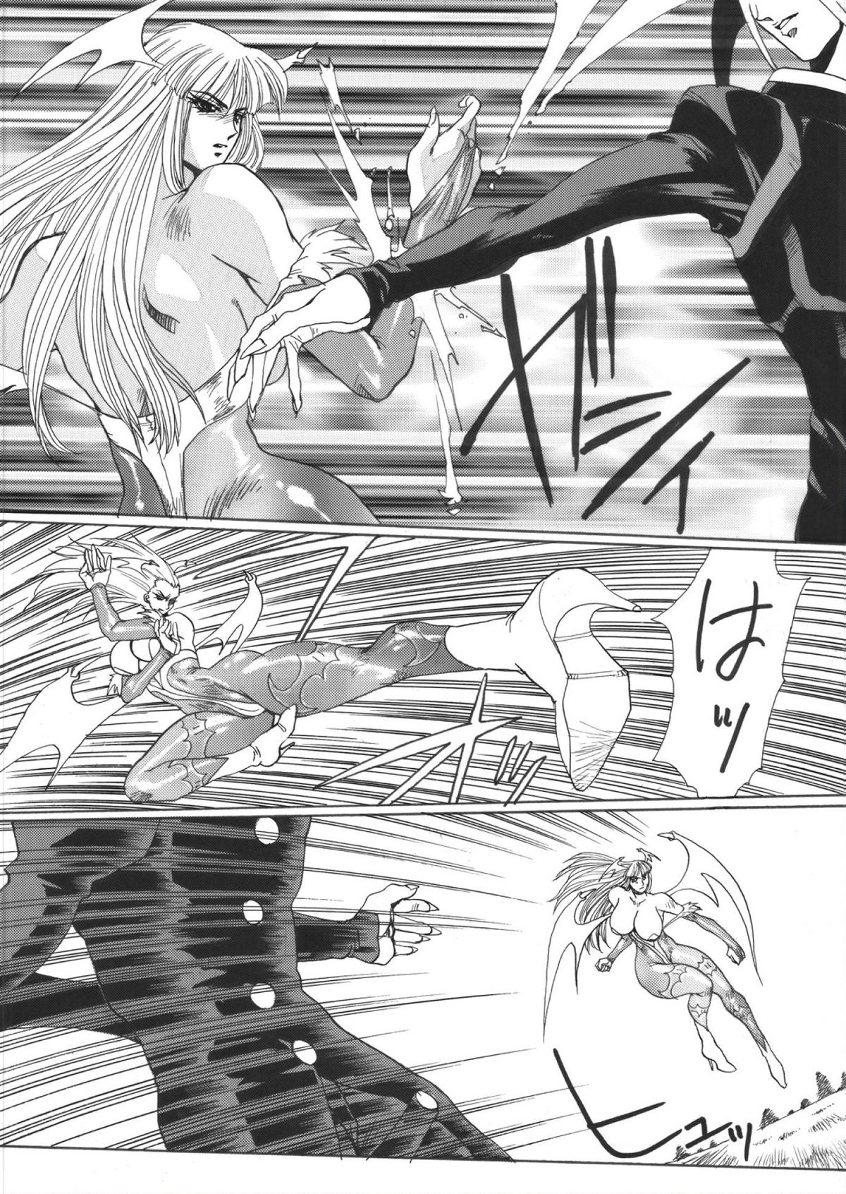 [Yuriai Kojinshi Kai (Yuri Ai)] DOLLS 4 DIGITAL (Darkstalkers) [Digital] page 23 full