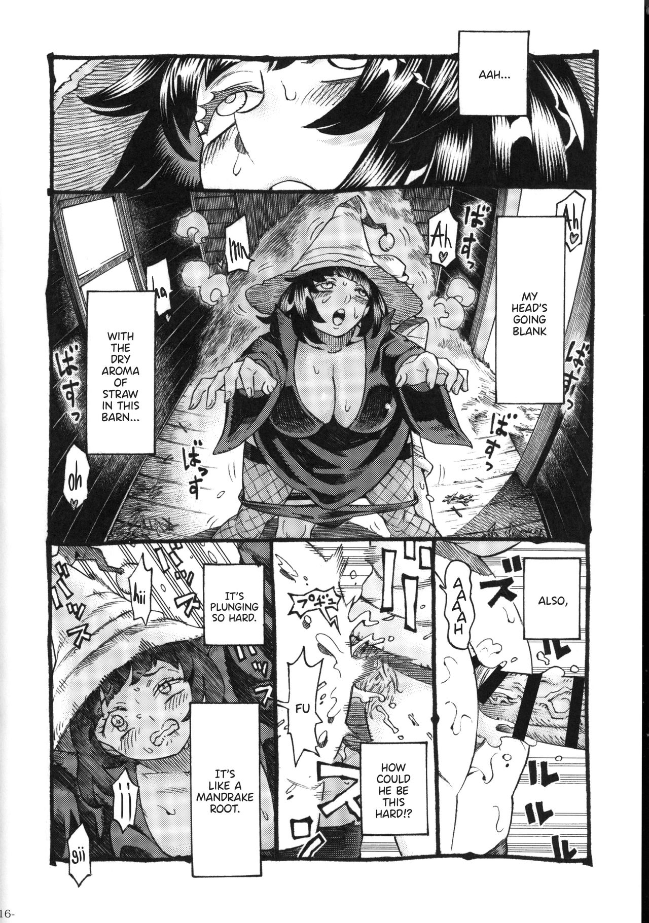 (COMITIA130) [Naivta (Nishi Yoshiyuki)] Majo wa Kekkyoku Sono Kyaku to 2 | The Witch Ended Up... 2 [English] [Panatical] page 15 full