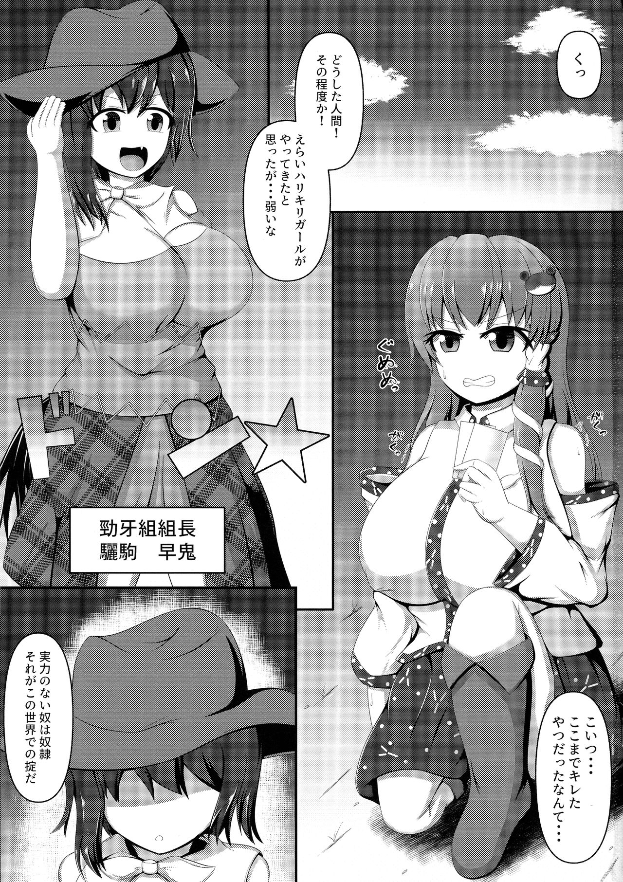 [Danburite (Oi Kaede)] Aigan Futanari Kazehafuri (Touhou Project) page 3 full