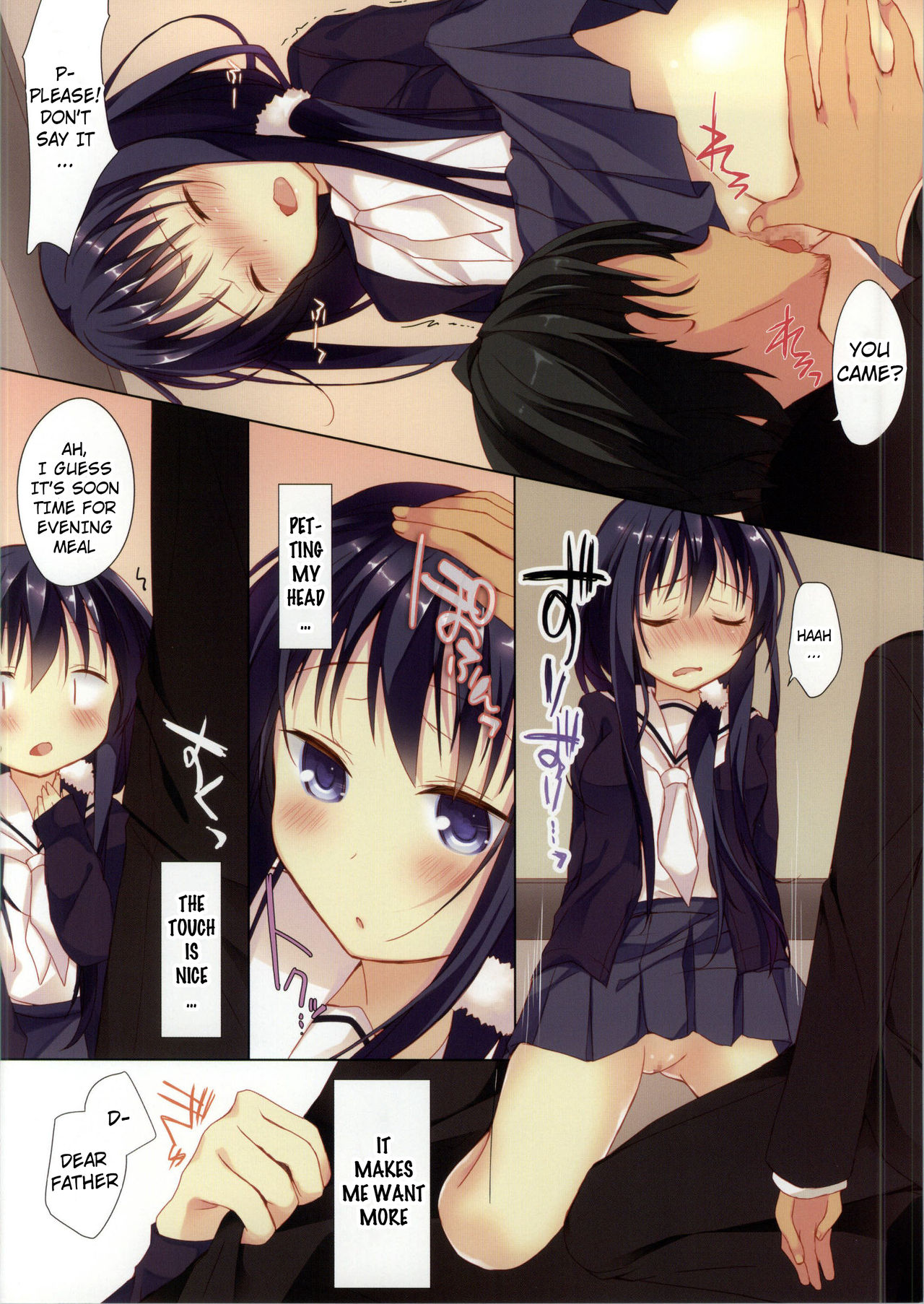 (C86) [Hirahira (Hirari)] Daisuki Otou-sama (Hanayamata) [English] [h0henD] page 5 full