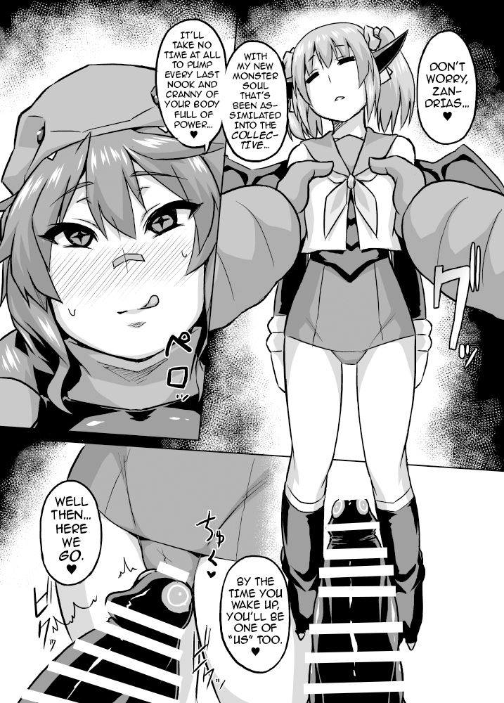 [Izanagi (Otoo)] Osoreteita Red King Senpai no Haiboku Sengen | The Dreaded Red King-Senpai Admits Defeat (Kaiju Girls) [English] {darknight} [Digital] page 23 full