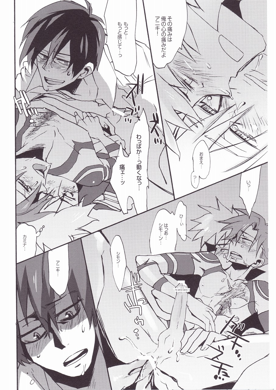 (HaruCC13) [done. (NaritamaSaty)] Otona Aniki (Tengen Toppa Gurren Lagann) page 25 full