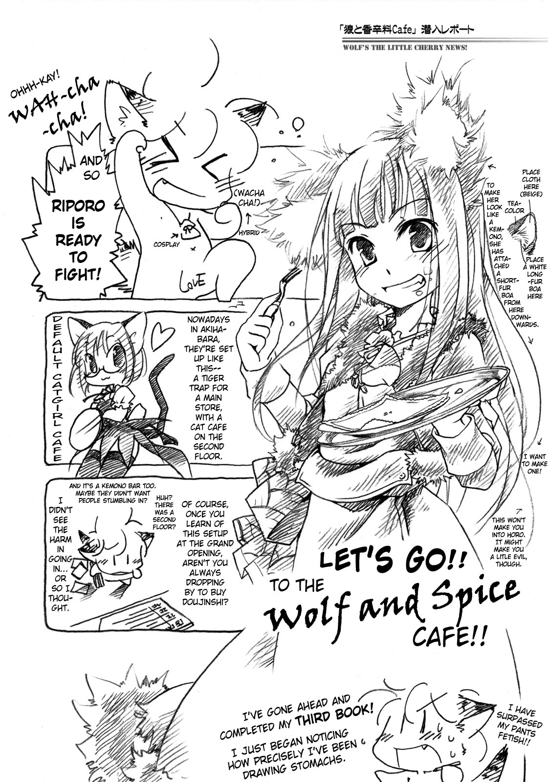 (COMIC1☆2) [Hina prin (Ikuta Takanon)] Ookami no Chotto H na Hanashi [Wolf and a Little Dirty Chat] (Ookami to Koushinryou [Spice and Wolf]) [English] ==Strange Companions== page 10 full