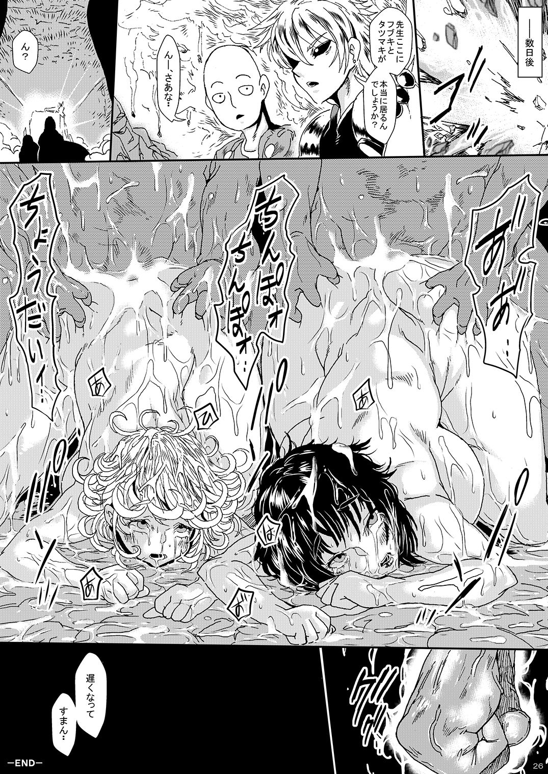 [Yuzuponz (Sakokichi)] IN RAN-WOMEN2 Kaijin Do-S ni Haiboku Shita Shimai (One Punch Man) [Digital] page 25 full