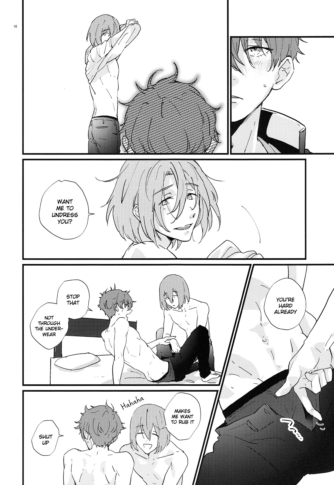 (HaruCC21) [Phlodexy (Yamano)] Hirottekudasai | Pick Me Up Please (High☆Speed! -Free! Starting Days-) [English] [Holy Mackerel] page 9 full