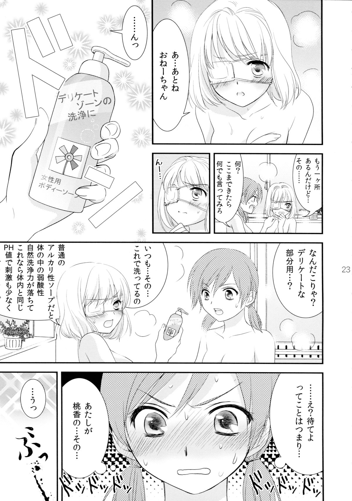 (COMIC1☆7) [COCOA BREAK (Ooshima Towa)] Shimai-teki Renai Ron (Girl's High) page 24 full