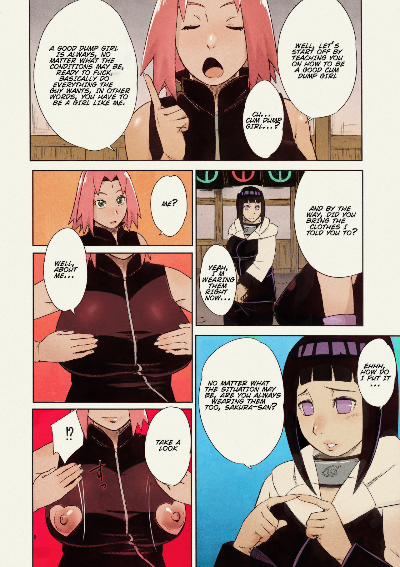 (C94) [Karakishi Youhei-dan Shinga (Sahara Wataru)] Arashi no Bouken (Naruto) [English] [Colorized] [Incomplete] page 7 full