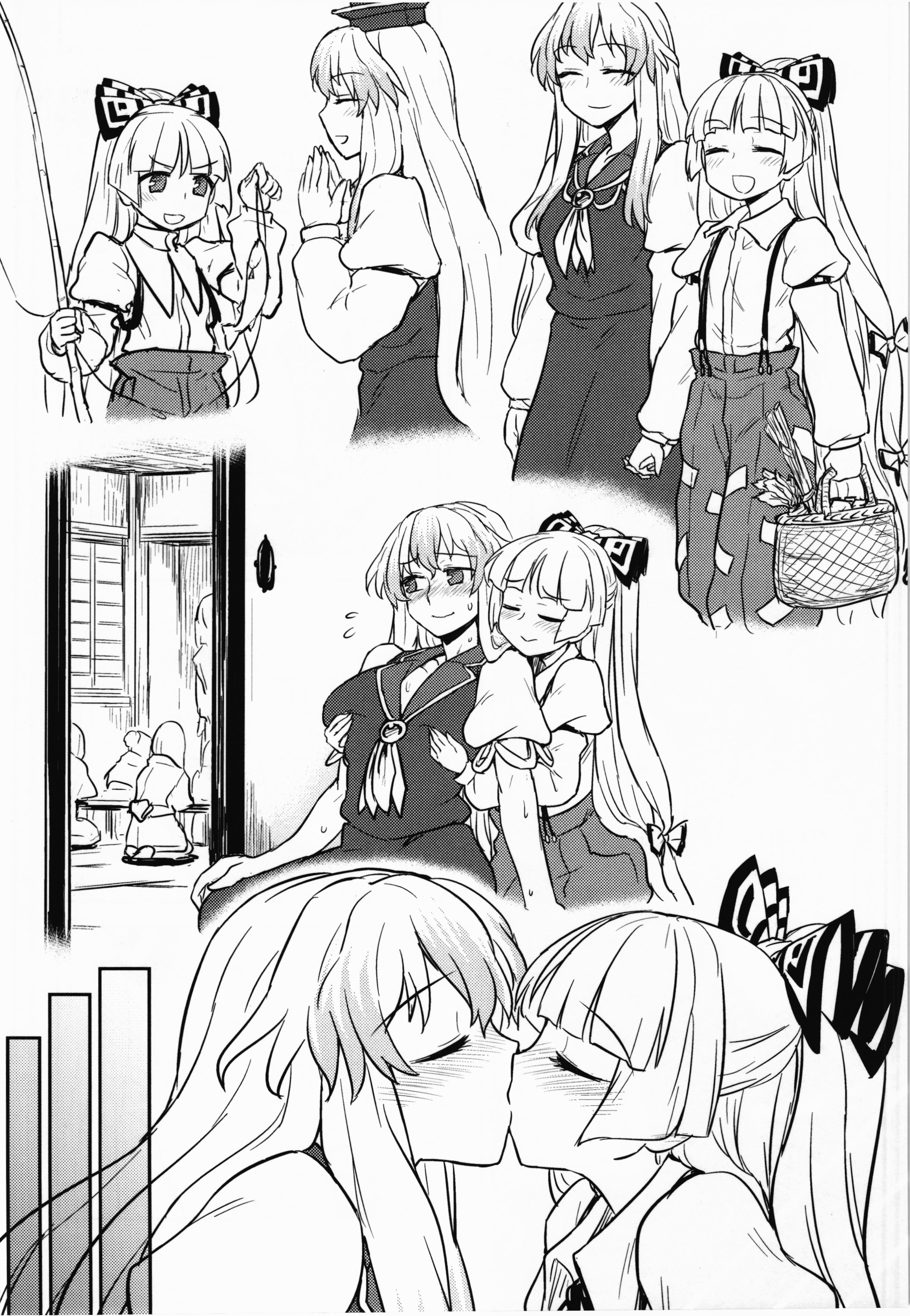 (C87) [110-GROOVE (Itou Yuuji)] Keine to Mokou no Seikatsu Jisshuu (Touhou Project) [Chinese] [扶毒分部] page 18 full